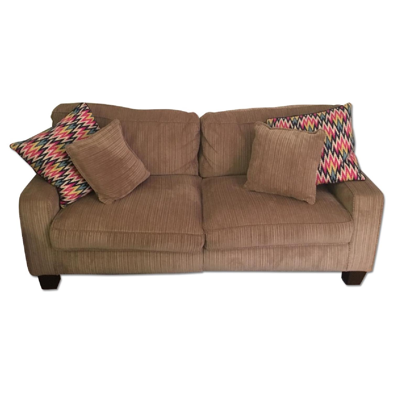 Serta RTA Palisades Sofa in Flagstone Beige - AptDeco