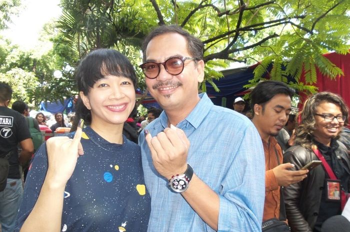 Indra Birowo dan istri