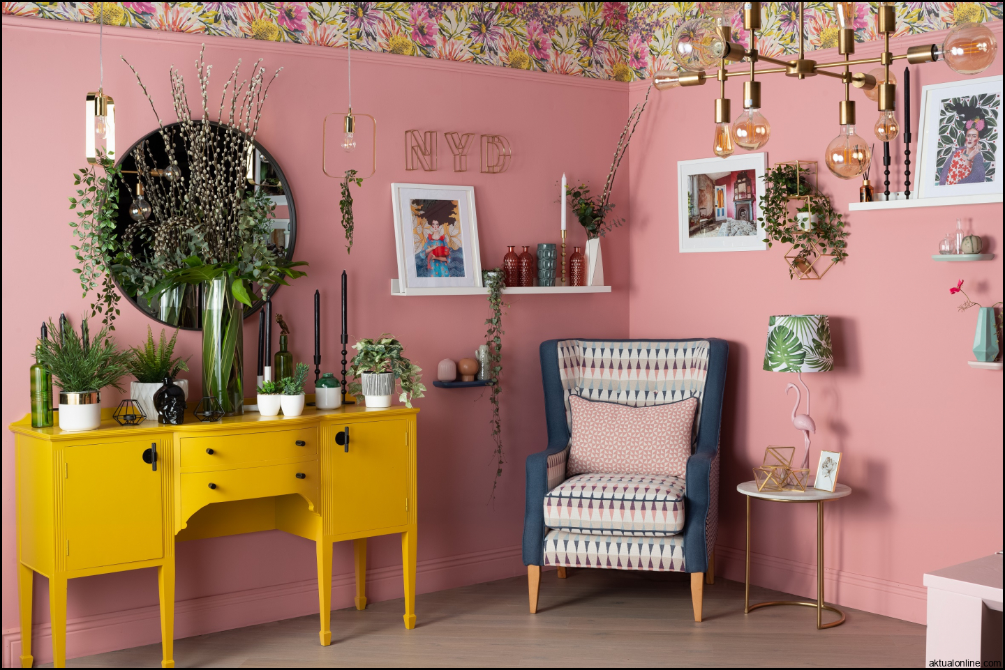 10 Cara Mencerahkan Ruangan dengan Dekorasi Warna Kuning