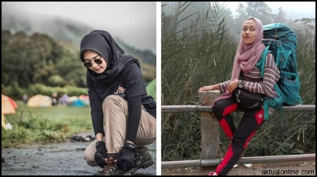 5 OOTD Hijab Naik Gunung untuk Kamu yang Senang Berpetualang