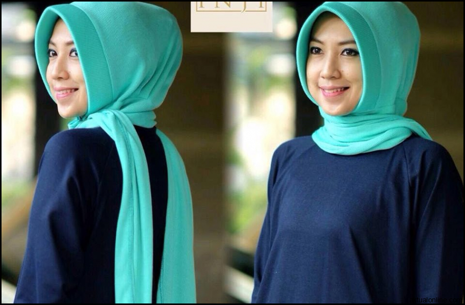 50+ Warna Kerudung Yg Cocok Untuk Baju Biru Dongker