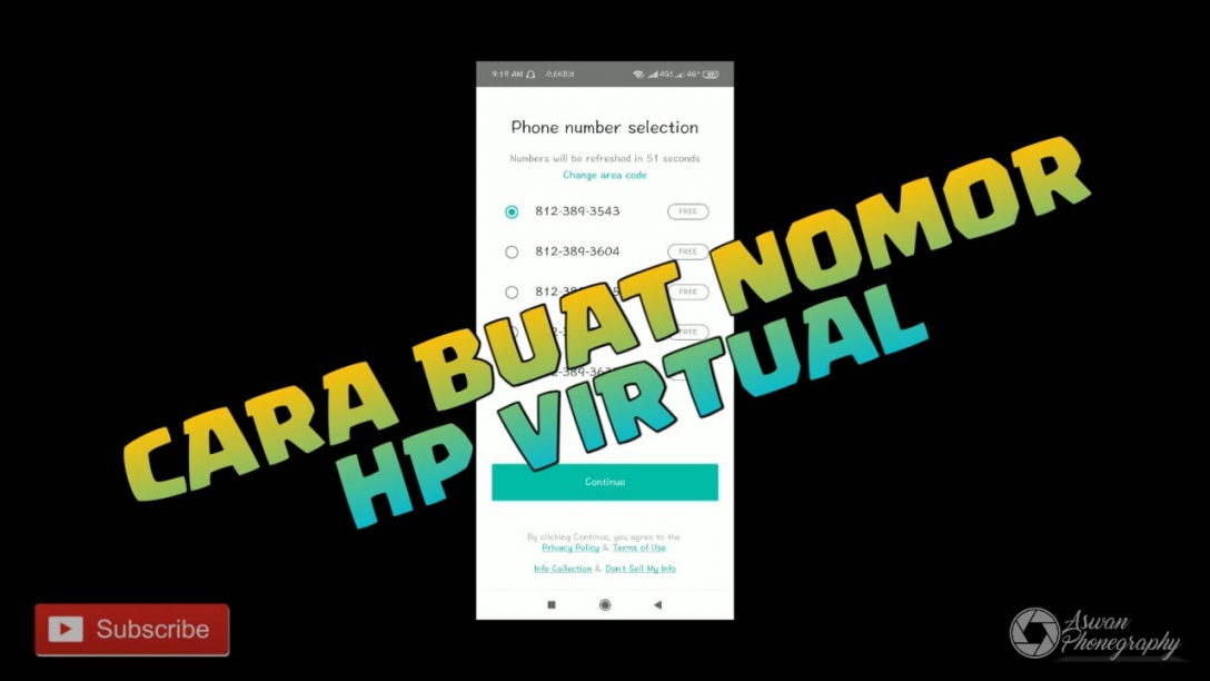 Cara membuat nomor hp virtual untuk daftar akun sosmed (bisa verifikasi ...