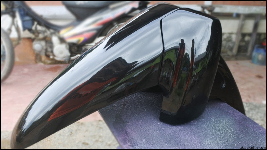 cara memilih cat Hitam yang akan gloss - YouTube