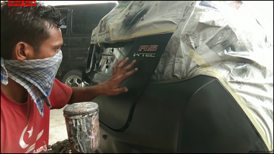 CAT MOBIL ANTI BELANG: Proses Mendasar Warna Hitam Yang Benar - YouTube