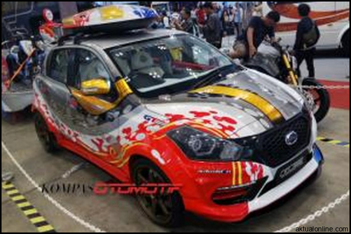 Ini Modifikasi Datsun Go Paling Keren di GIIAS