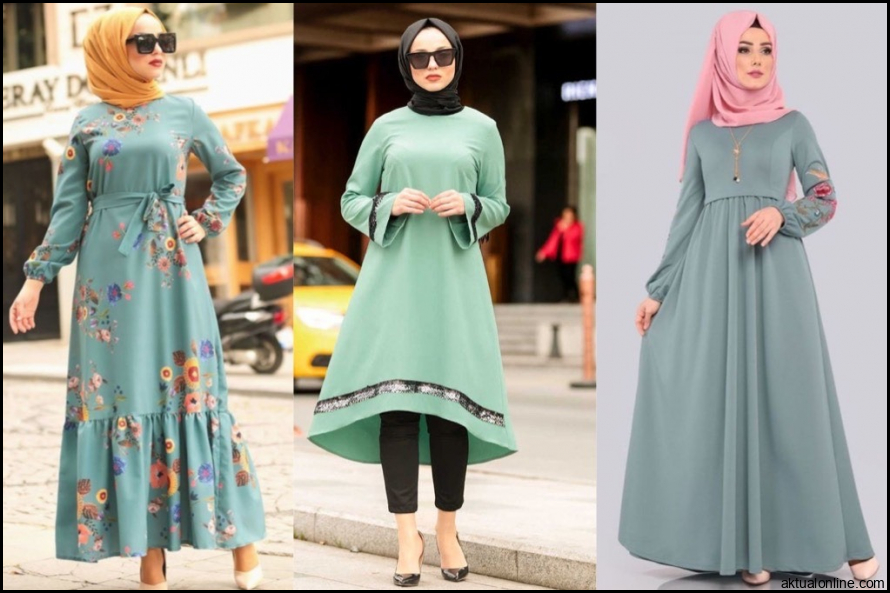 Warna Baju Gamis Yang Bagus | Gamis